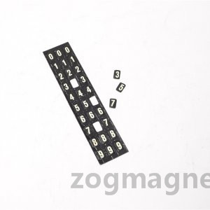 磁片数字